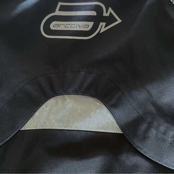 Arctiva Youth 10 Snow Jacket Black White Insulated Winter Coat Ski Snowboard - Picture 10 of 10